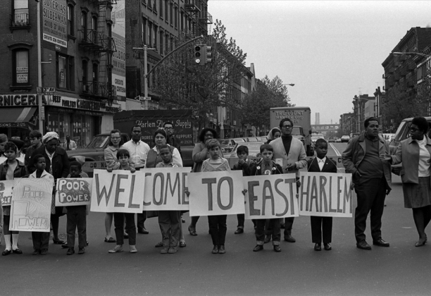 Bev Grant (American, born 1942) Welcoming the Eastern Caravan, Poor People’s Campaign, New York City, May 11, 1968