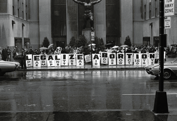 Bev Grant (American, born 1942) Legalize Abortion Rally, Rockefeller Center, New York, March 24, 1968